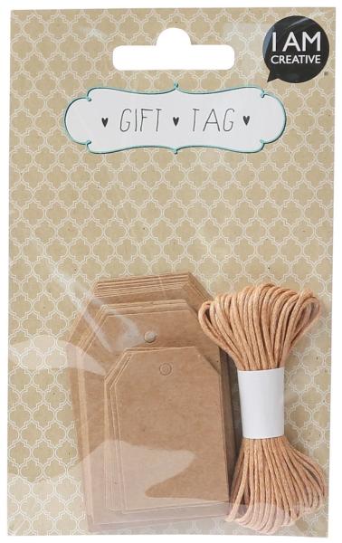 I am creative geschenkanhänger 4088.55 boho tag set i, 30 stück - I-am-creative-408855-7611983170913