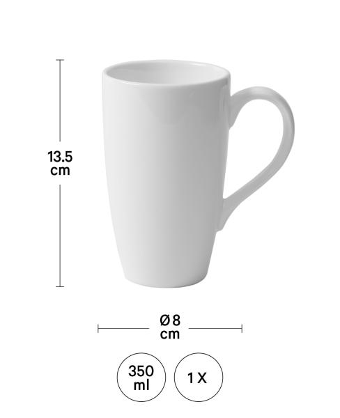I am creative porzellantasse 350ml 5000.124 weiss 8x13.5 cm - I-am-creative-5000.124-7611983171705-02.jpg