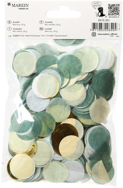 I am creative konfetti, mint mix 6010.391 20g - I-am-creative-6010.391-7611983208494-02.jpg