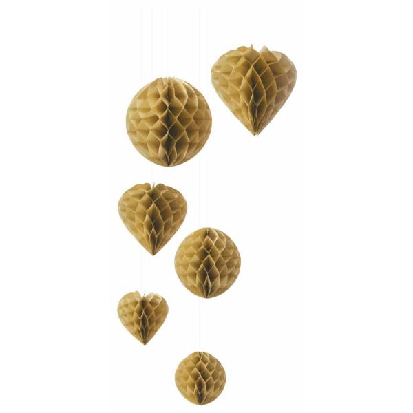 I am creative paperballs,herz u. rund,gold 6010.959 6 stück - I-am-creative-6010.959-7611983208104-03.jpg