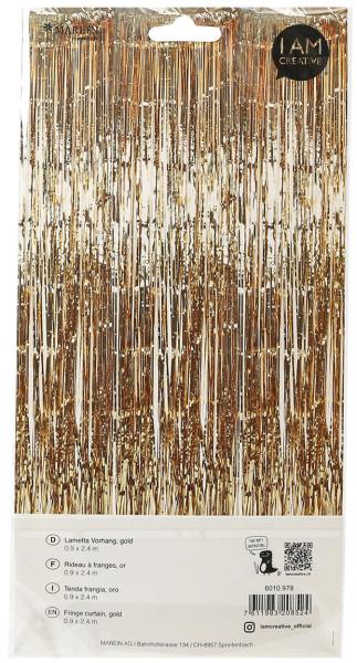 I am creative lametta vorhang, 0.9x2.4 m 6010.978 gold - I-am-creative-6010.978-7611983208524-02.jpg