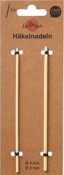 I am creative häkelnadel set 6201.13 4 & 3 mm 2 stück - I-am-creative-620113-7611983217274