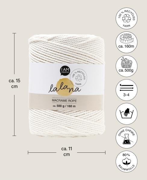 I am creative macrame rope 6203.02 cream 2mm, 500g - I-am-creative-6203.02-7640415812176-03.jpg