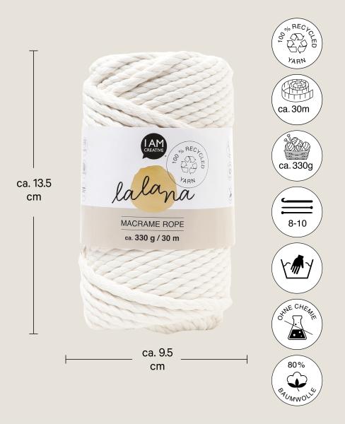 I am creative macrame rope 6205.02 cream 5mm, 330g - I-am-creative-6205.02-7640415811032-03.jpg
