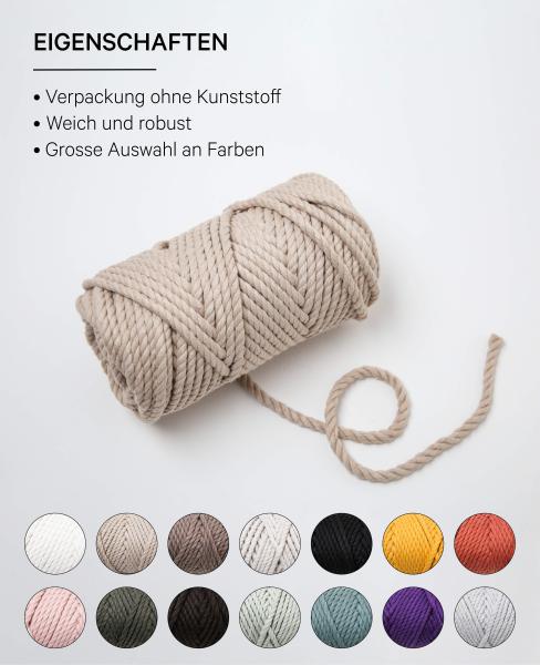 I am creative macrame rope 6205.03 beige 5mm, 330g - I-am-creative-6205.03-7640415811049-04.jpg