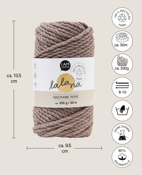 I am creative macrame rope 6205.04 coffee 5mm, 330g - I-am-creative-6205.04-7640415811100-03.jpg