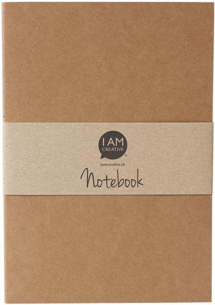 I am creative notizbuch a5 maa4005.09 natur 60 seiten - I-am-creative-maa400509-7611983200030