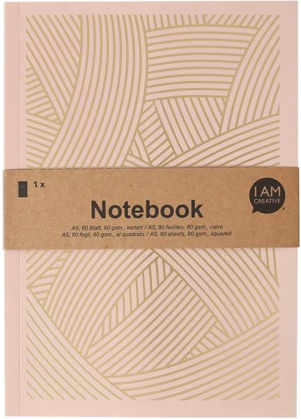 I am creative notizbuch maa4005.14 altrosa 80 seiten - I-am-creative-maa400514-7611983209439
