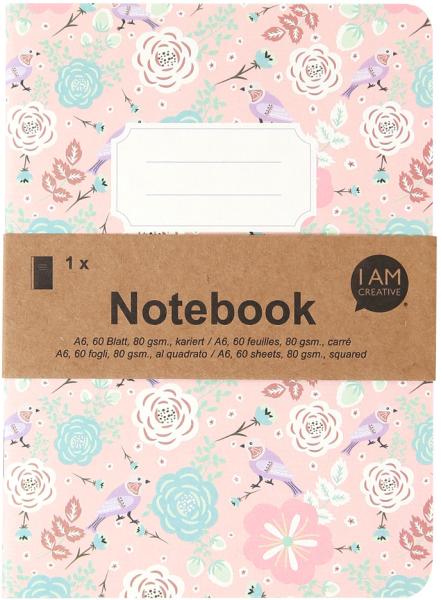 I am creative notizbuch a6 maa4005.36 rosa 60 seiten - I-am-creative-maa400536-7611983211944