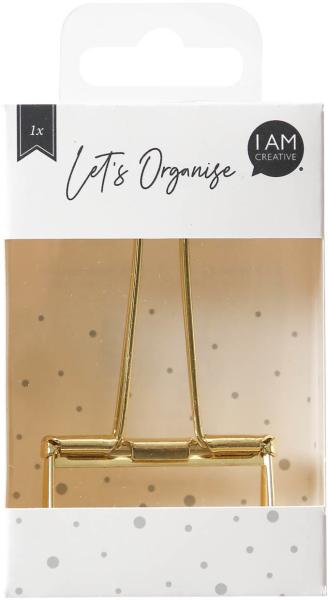 I am creative foldback klammer let's organiz maa4035.28 gold, 51mm - I-am-creative-maa403528-7611983211876
