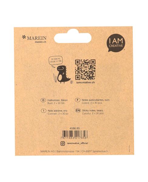 I am creative haftnotizen maa4086.85 bären 60 blatt - I-am-creative-maa4086.85-7611983217656-03.jpg
