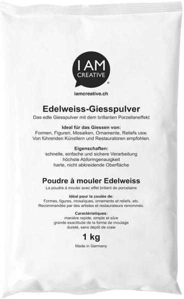 I am creative edelweiss giesspulver maa900101 weiss 1 kg - I-am-creative-maa900101-7611983100453