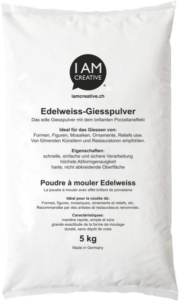 I am creative edelweiss giesspulver maa900105 weiss 5 kg - I-am-creative-maa900105-7611983101122