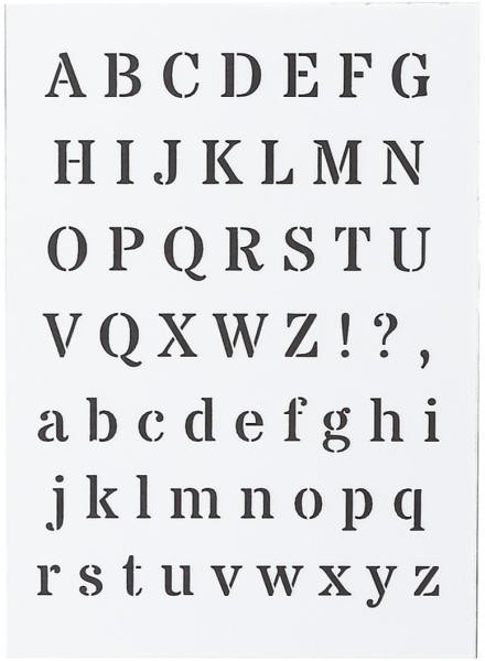 I am creative schablone alphabet a5 mak2000.56 - I-am-creative-mak2000.56-7611983196838-02.jpg