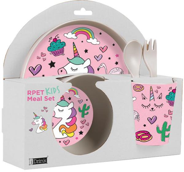 I-drink geschirrset einhorn id5301a 5-teilig - I-drink-id5301a-8059037071417