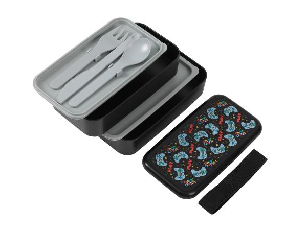 I-drink lunchbox let's play id7009 mit trennwand und besteck - I-drink-id7009-8059037076498