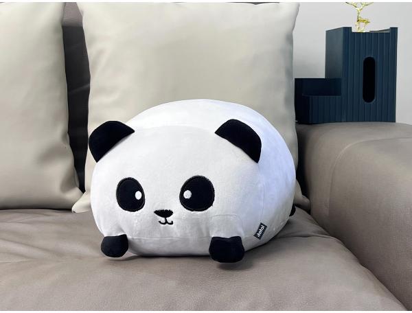 I-total kissen panda xl2203 schwarz, weiss 33x28cm - I-total-xl2203-8057711466238