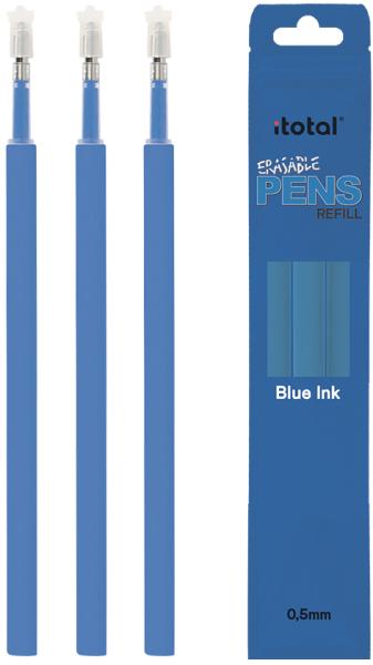 I-total ersatzminen xl2303 löschbar, blau 3 stück - I-total-xl2303-8057711467952