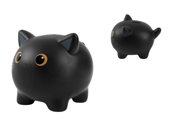I-total sparkasse 18x15x15.5cm xl2499 cat black - I-total-xl2499-8059037071080