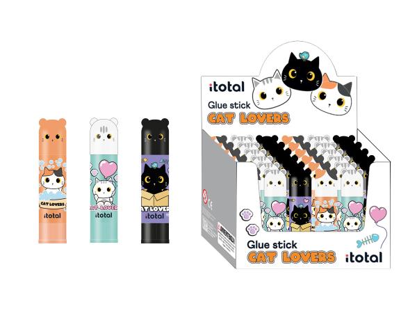 I-total klebestift xl2775 cat, assortiert - I-total-xl2775-8059037077662