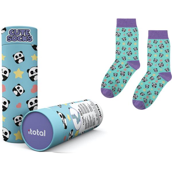 I-total socken, pandastic xl2829 violett - I-total-xl2829-8059037079413
