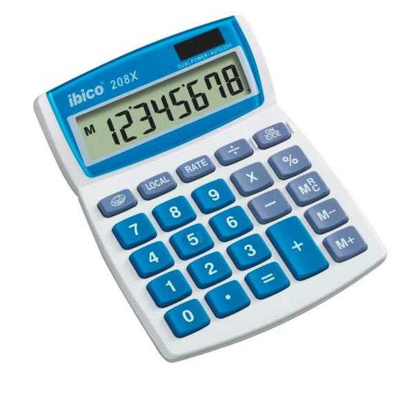 Ibico taschenrechner 208x ib410062 8-stellig - Ibico-ib410062-0013465410062
