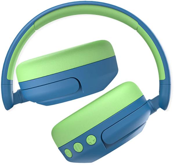 Iclever bth20 headphones for kids c02-2102n-01 bt, anc, 80 db, 60h, blue - Iclever-c02-2102n-01-6972838614848-02.jpg