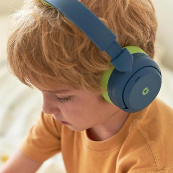 Iclever bth20 headphones for kids c02-2102n-01 bt, anc, 80 db, 60h, blue - Iclever-c02-2102n-01-6972838614848-07.jpg