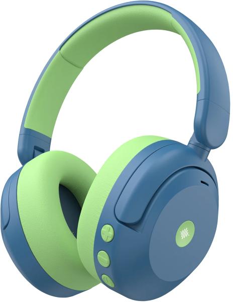 Iclever bth20 headphones for kids c02-2102n-01 bt, anc, 80 db, 60h, blue - Iclever-c02-2102n-01-6972838614848