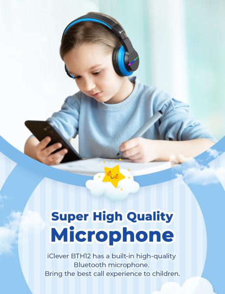 Iclever headphones kids bt led c03-1702n-10 74/85/94 db, 55h black - Iclever-c03-1702n-10-6934911798388-07.jpg