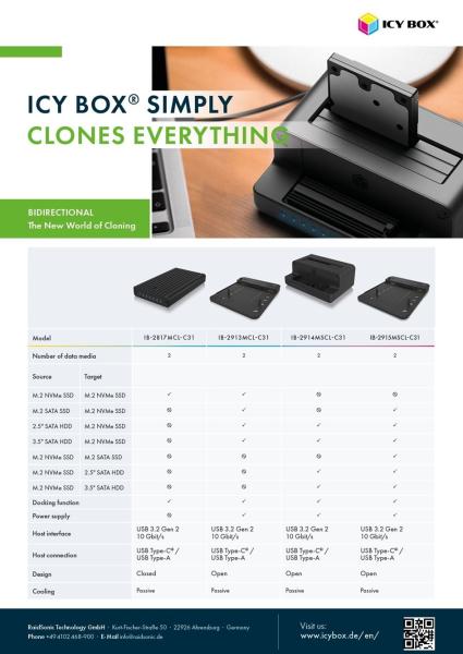 Icy box docking- & clonestation ib-2915mscl-c31 m.2 to m.2 & 2.5 & 3.5 - Icy-box-ib-2915mscl-c31-4250078173496-08.jpg