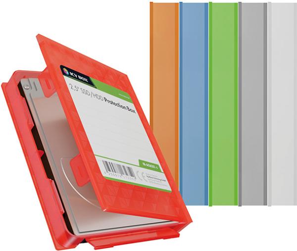 Icy box 6x hdd schutzboxen für 2,5inch ib-ac6251-6 - Icy-box-ib-ac6251-6-4250078172352