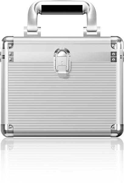 Icy box transportkoffer für 10x 3,5in ib-ac628 (8,89cm) festplatten - Icy-box-ib-ac628-4250078160557