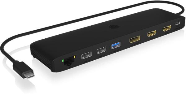 Icy box usb-c triple dockingstation ib-dk2116-c 4k, 2xhdmi & 1xdp, 4x usb, gb - Icy-box-ib-dk2116-c-4250078173380-04.jpg