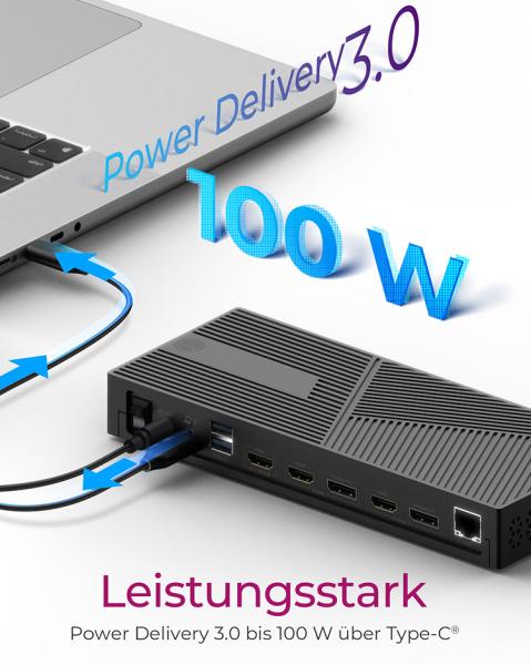 Icy box usb-c triple dockingstation ib-dk2246ac hybrid 4k, 3xhdmi & 2xdp,6usb - Icy-box-ib-dk2246ac-4250078173342-05.jpg