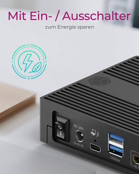 Icy box usb-c triple dockingstation ib-dk2246ac hybrid 4k, 3xhdmi & 2xdp,6usb - Icy-box-ib-dk2246ac-4250078173342-07.jpg