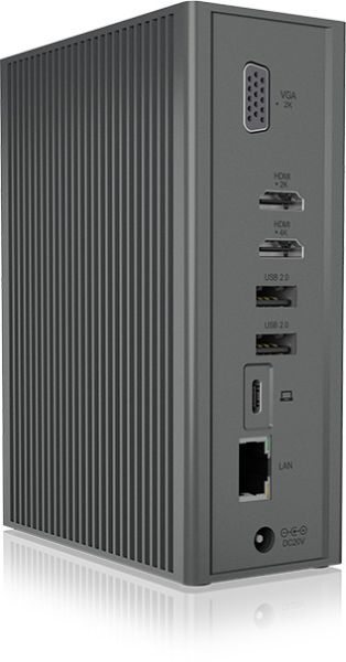 Icy box usb type-c & a dockingstation ib-dk2262ac - Icy-box-ib-dk2262ac-4250078171911