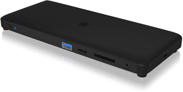 Icy box usb-c triple dockingstation ib-dk2416-c 4k, 2xhdmi & 1xdp, 4x usb, pd - Icy-box-ib-dk2416-c-4250078173397-03.jpg