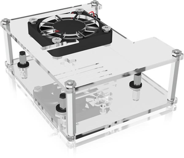 Icy box gehäuse für raspberry pi ib-rp106 2 b, 3 b/b+ und 4 b - Icy-box-ib-rp106-4250078169000