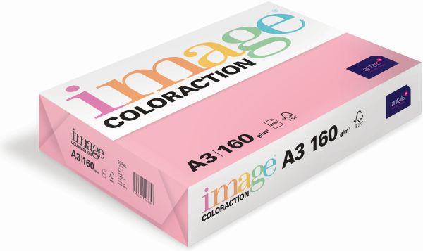Image coloraction kopierpapier coral a3 285473 120g, rosa 250 blatt - Image-coloraction-285473-7611115004925