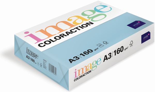 Image coloraction kopierpapier iceberg a3 294536 120g, eisblau 250 blatt - Image-coloraction-294536-7611115018434