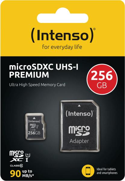 Intenso micro sd secure digital cards 3423492 sd adapter 256gb - Intenso-3423492-4034303028801-02.jpg