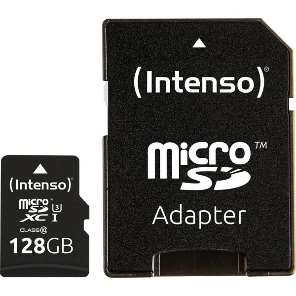 Intenso micro sdxc card pro 128gb 3433491 with adapter, uhs-i - Intenso-3433491-4034303030095-02.jpg