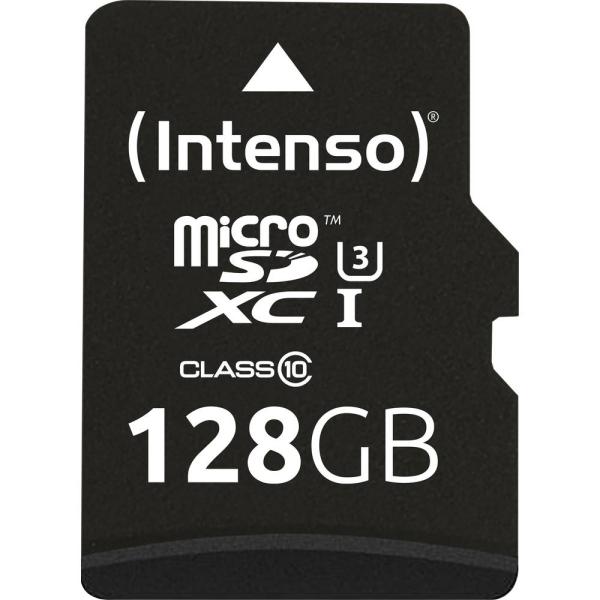 Intenso micro sdxc card pro 128gb 3433491 with adapter, uhs-i - Intenso-3433491-4034303030095