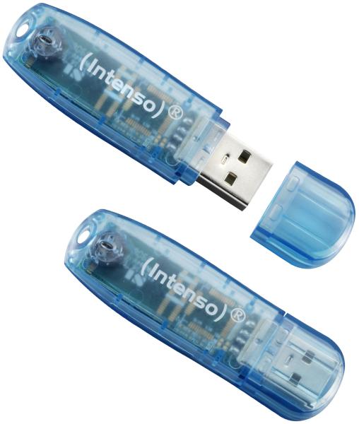 Intenso usb-stick rainbow line 4gb 3502450 usb 2.0 blue - Intenso-3502450-4034303008513-03.jpg