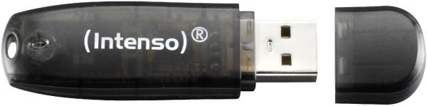 Intenso usb-stick rainbow line 16gb 3502470 usb 2.0 black - Intenso-3502470-4034303010011