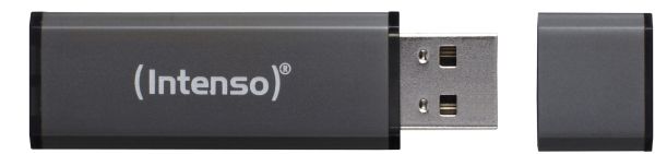 Intenso usb-stick alu line 8gb 3521461 usb 2.0 antracite - Intenso-3521461-4034303016259