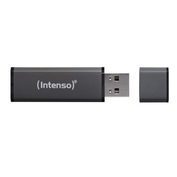 Intenso usb stick alu line 128gb 3521495 usb 2.0 antracite - Intenso-3521495-4034303030002