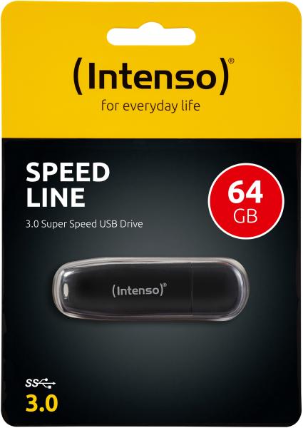 Intenso usb-stick speed line 64gb 3533490 usb 3.0 - Intenso-3533490-4034303022038-03.jpg