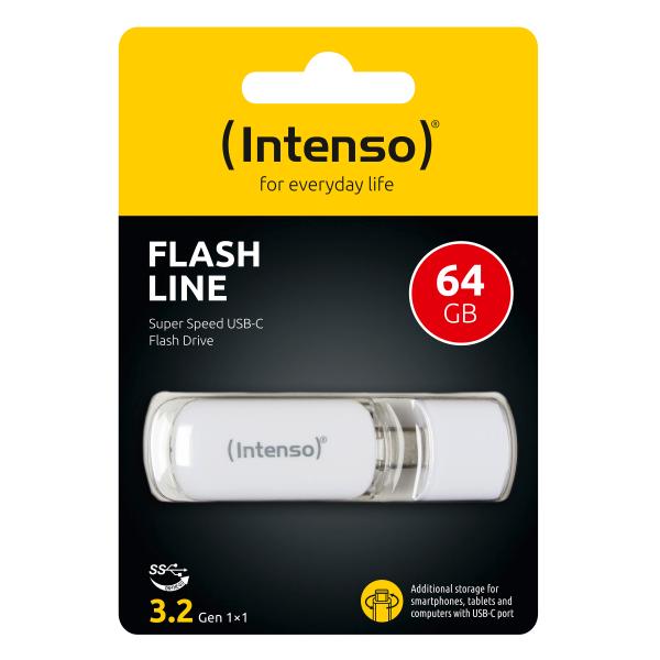 Intenso usb-stick flash line 64gb 3538490 usb 3.1 type-c - Intenso-3538490-4034303029662-03.jpg